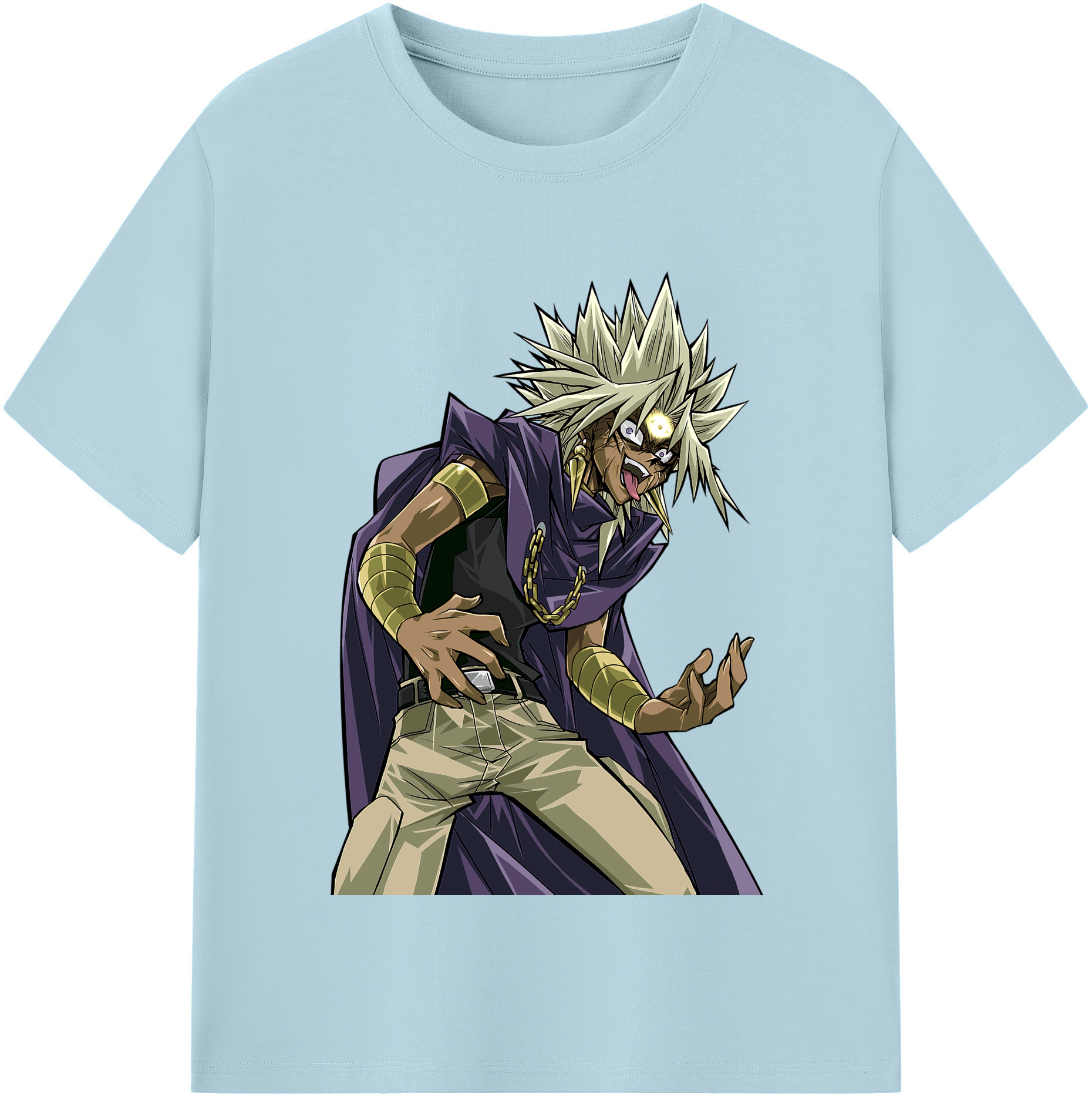 （画像用） 遊☆戯☆王 Yu-Gi-Oh! 綿100％半袖Tシャツ（フロントプリント）
